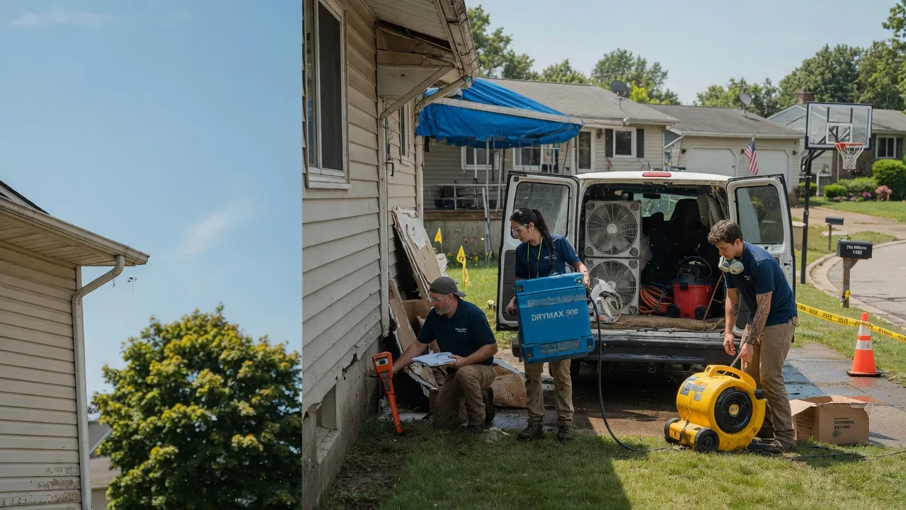 Ceiling Leak Cleanup in Hillsdale, MI near me